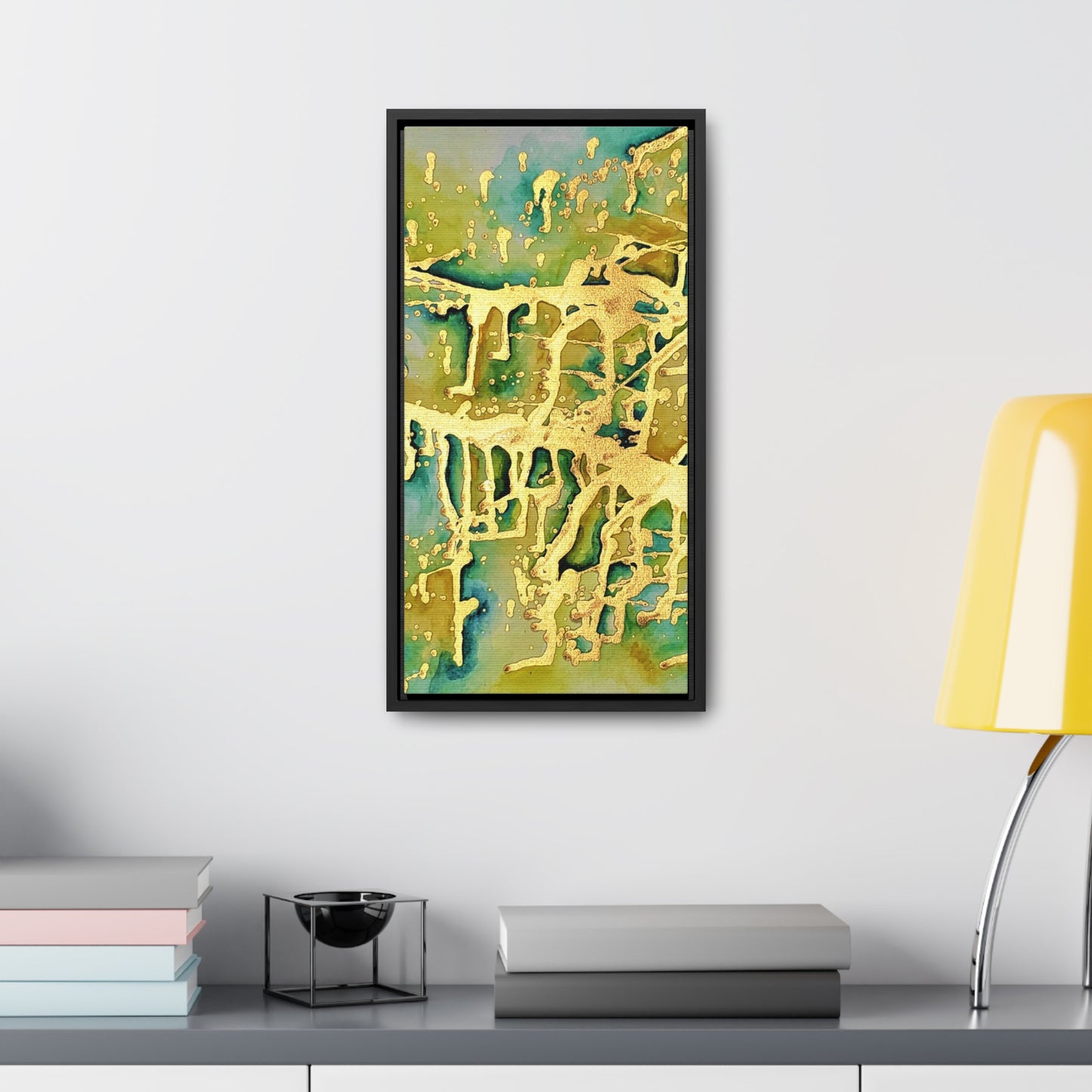 Acid Rain Gallery Canvas Wraps, Vertical Frame