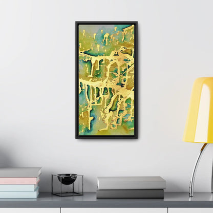 Acid Rain Gallery Canvas Wraps, Vertical Frame