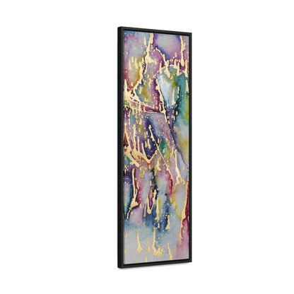 Purple Rain Gallery Canvas Wraps, Vertical Frame