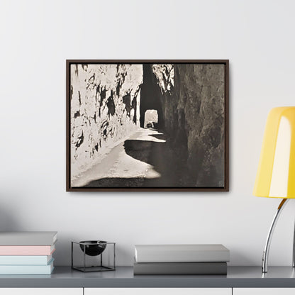 Tunnel at The Needles Gallery Canvas Wraps Horizontal Frame 20″ x 16″ Walnut Premium Gallery Wraps (1.25″)