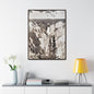 Artists Point Yellowstone Gallery Canvas Wraps Vertical Frame 30″ x 40″ 1.25" Walnut