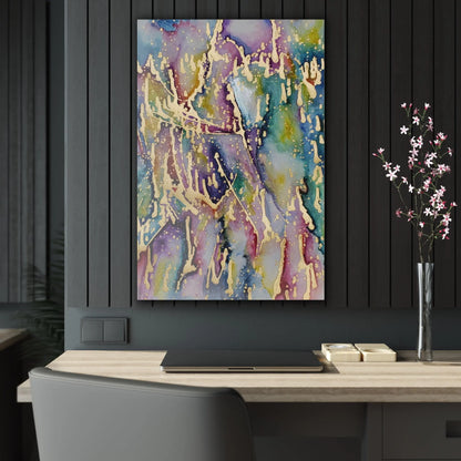 Purple Rain Acrylic Prints 24" x 36" (Vertical) Glossy