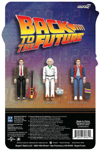 ReAction Back to the Future ReAction+ Wv1 Marty McFly '85 3¾-inch Retro Action Figure- Back to the Future™- {{Product type}}