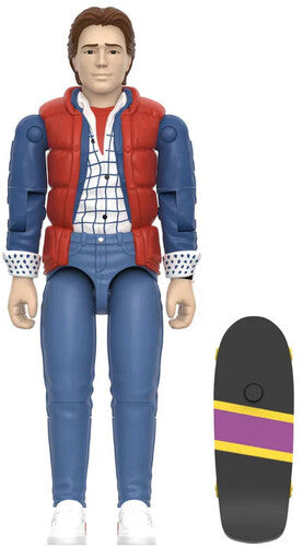ReAction Back to the Future ReAction+ Wv1 Marty McFly '85 3¾-inch Retro Action Figure- Back to the Future™- {{Product type}}