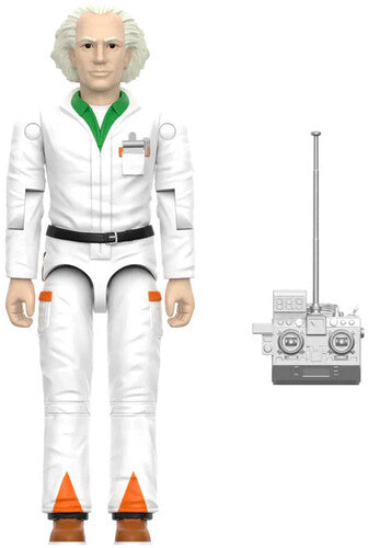 ReAction Back to the Future ReAction+ Wv1 Doc Brown '85 3¾-inch Retro Action Figure- Back to the Future™- {{Product type}}