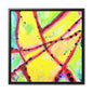 Love Chained Gallery Canvas Wraps, Square Frame 16″ x 16″ Premium Gallery Wraps (1.25″)