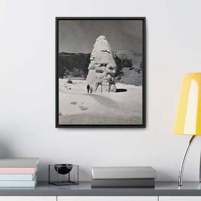 Liberty Cap Yellowstone Gallery Canvas Wraps Vertical Frame 16″ x 20″ 1.25" Black