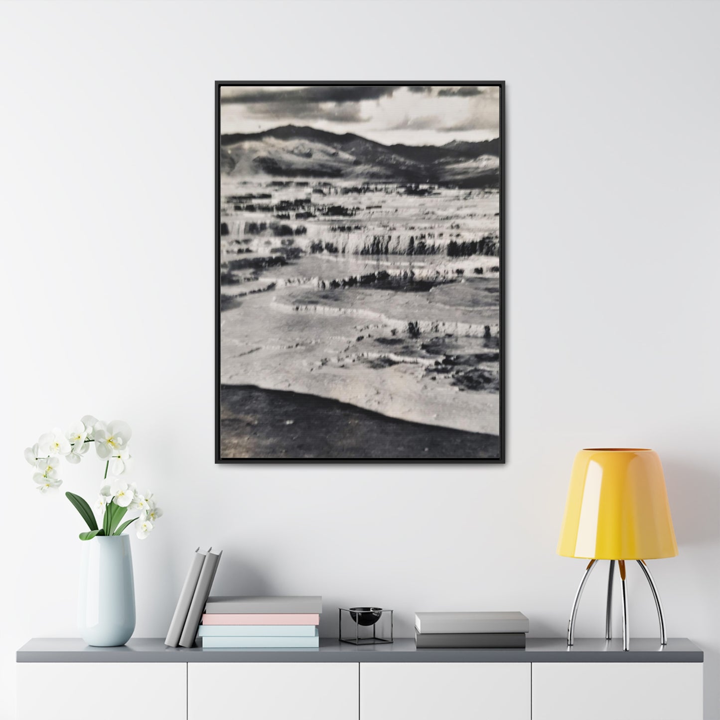 Springs at Jupiter Terrace Yellowstone Gallery Canvas Wraps, Vertical Frame