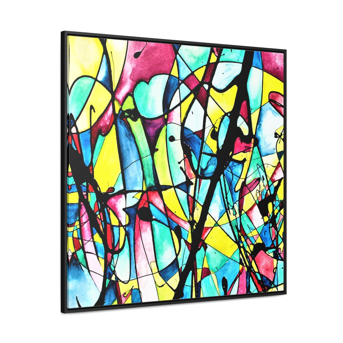 Alien Lady Gallery Canvas Wraps, Square Frame