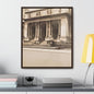 New York Public Library Gallery Canvas Wraps Vertical Frame 20″ x 24″ 1.25" Walnut