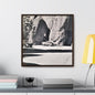 At the Needles Gallery Canvas Wraps Square Frame 20″ x 20″ Premium Gallery Wraps (1.25″) Walnut