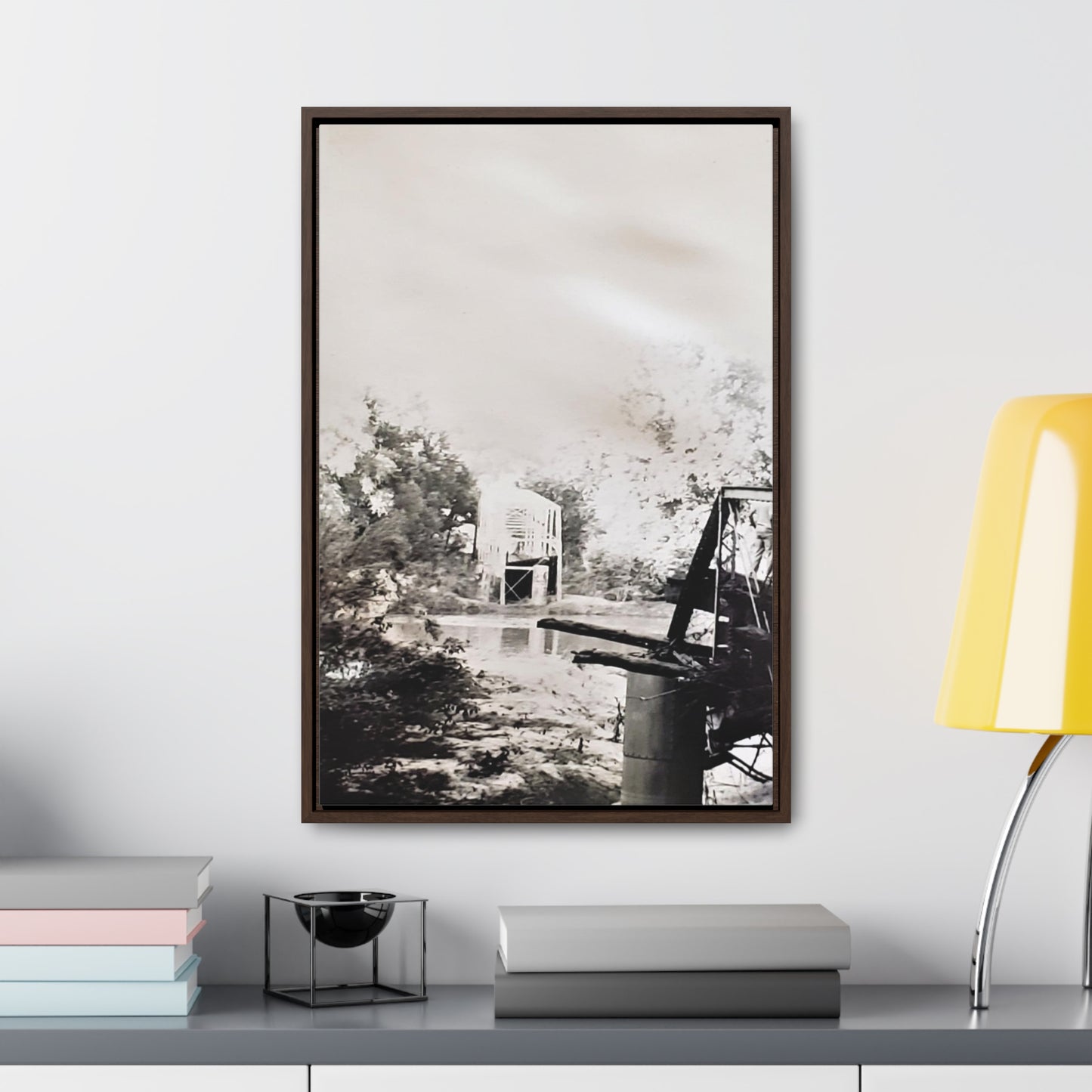 Bridge Gallery Canvas Wraps, Vertical Frame