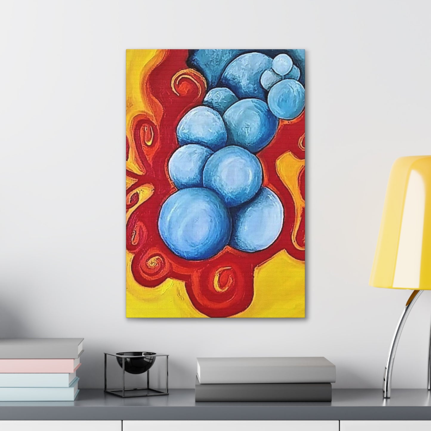 Blue Balls Canvas Gallery Wraps