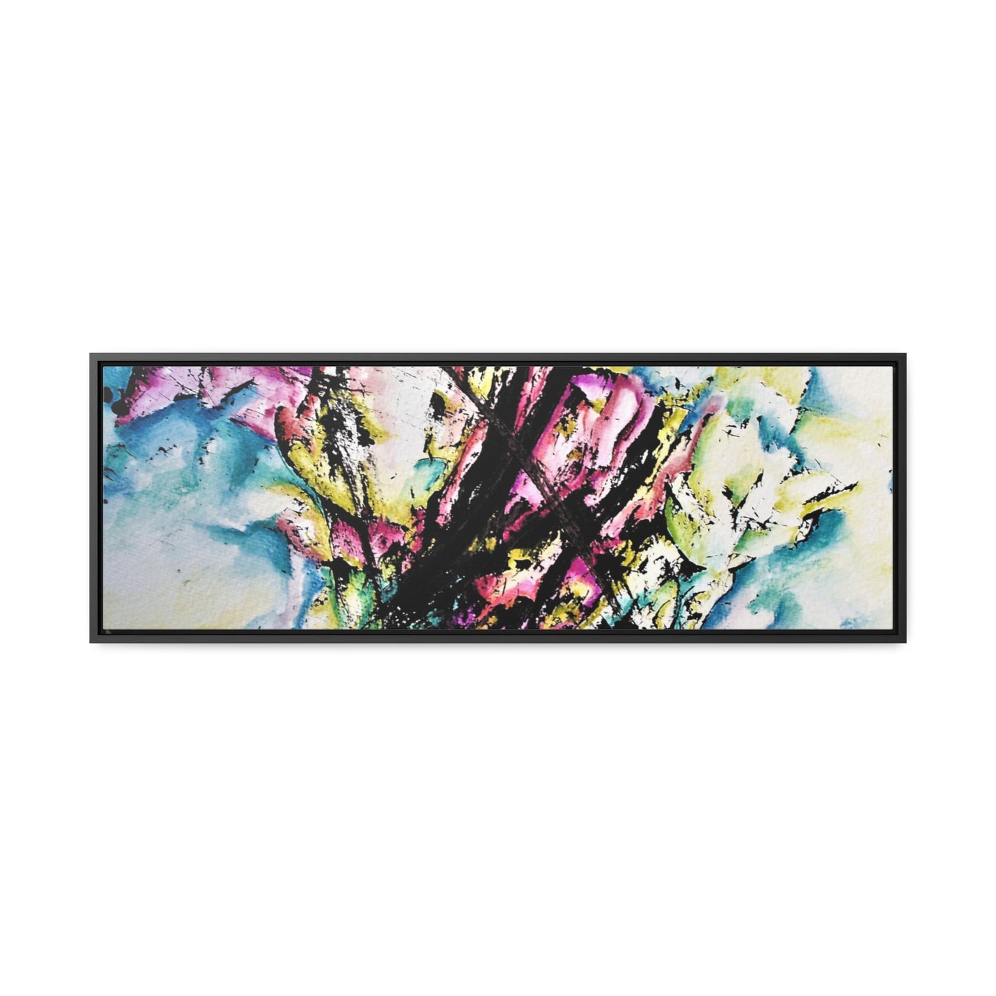 Kitty In Space Gallery Canvas Wraps, Horizontal Frame