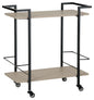 Waylowe - Bar Cart - Dark Brown - Bar Carts