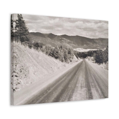Western Road Stretched Canvas