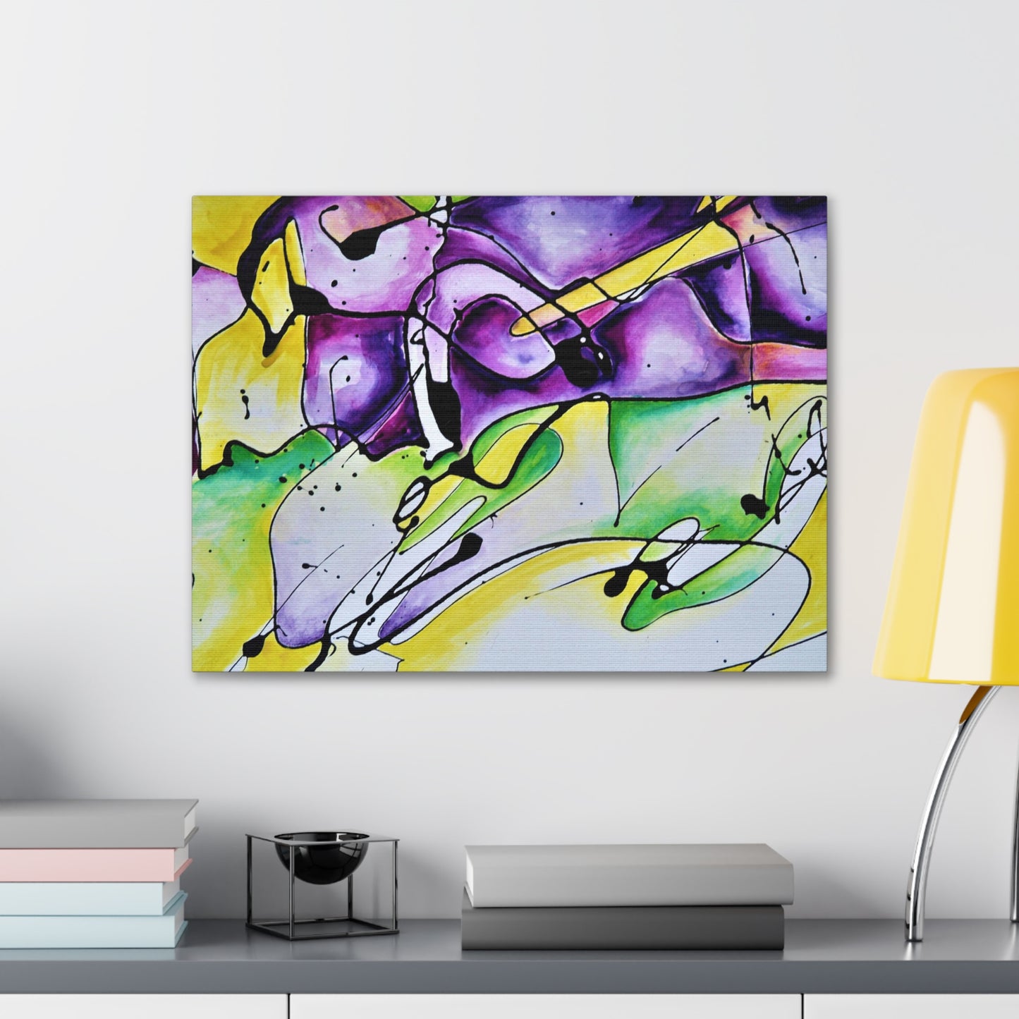 Purple Mountains Canvas Gallery Wraps