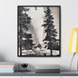 Castle Geyser Yellowstone Gallery Canvas Wraps Vertical Frame 20″ x 24″ Premium Gallery Wraps (1.25″) Black