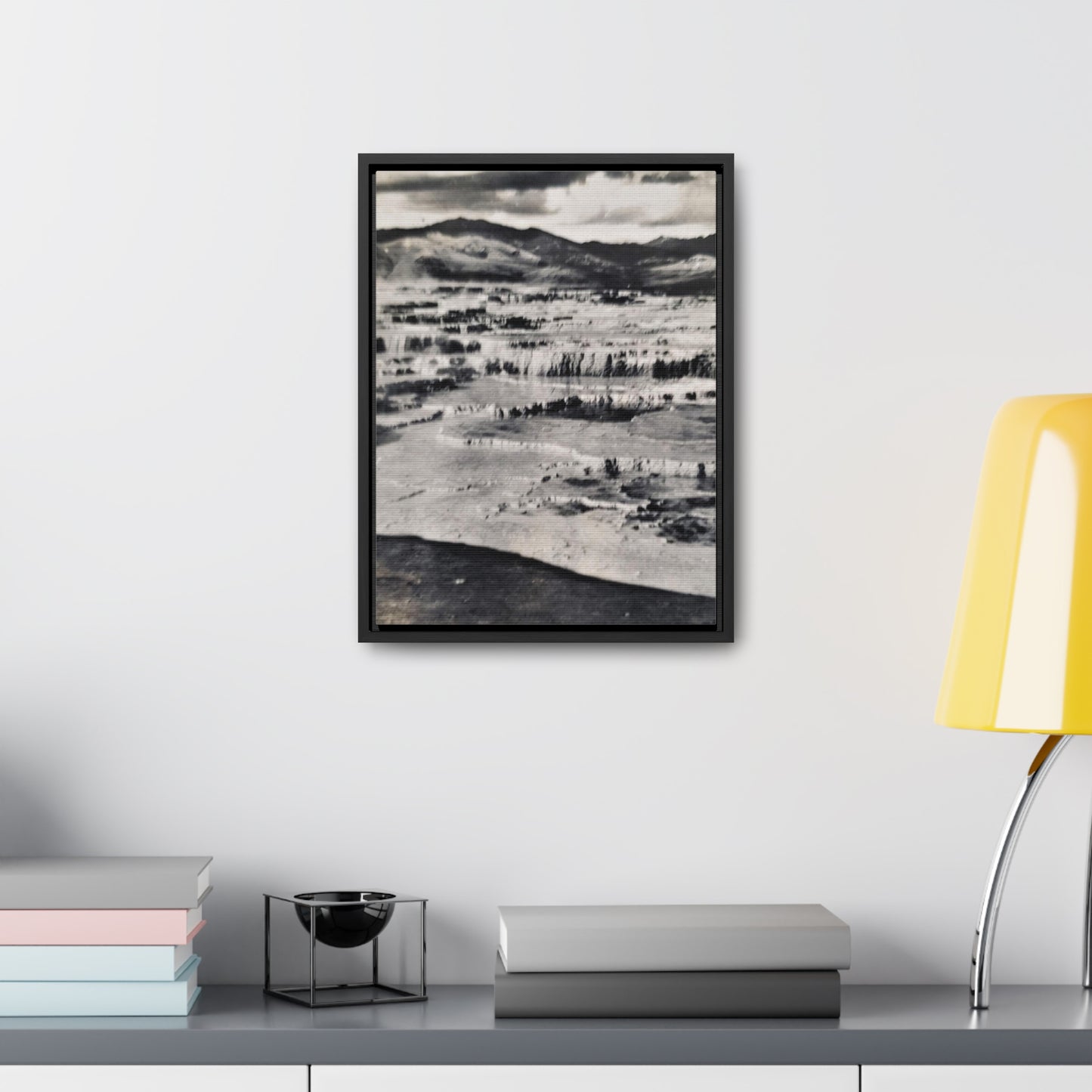 Springs at Jupiter Terrace Yellowstone Gallery Canvas Wraps, Vertical Frame