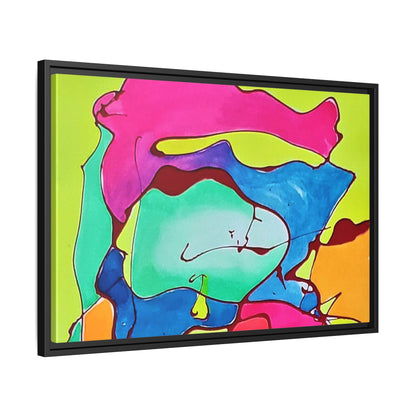 Kool Kid Matte Canvas Framed - Kia Day Design