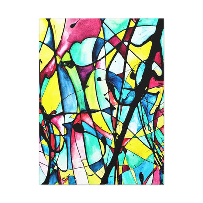 Alien Lady Canvas Gallery Wraps 30″ x 40″ 1.25"