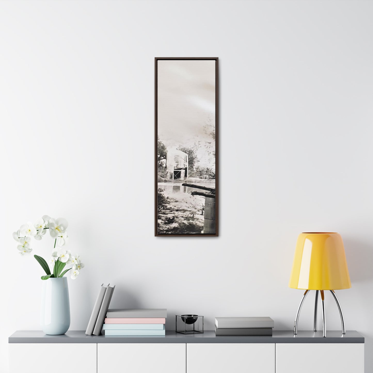 Bridge Gallery Canvas Wraps, Vertical Frame