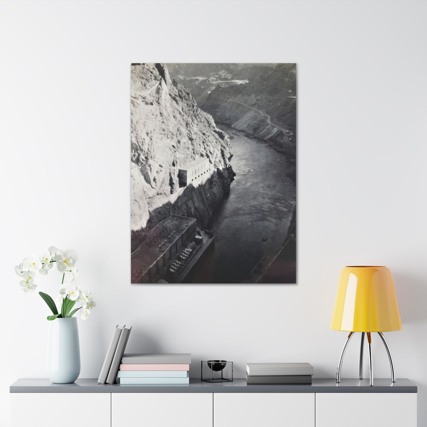 Boulder Dam Canvas Gallery Wraps