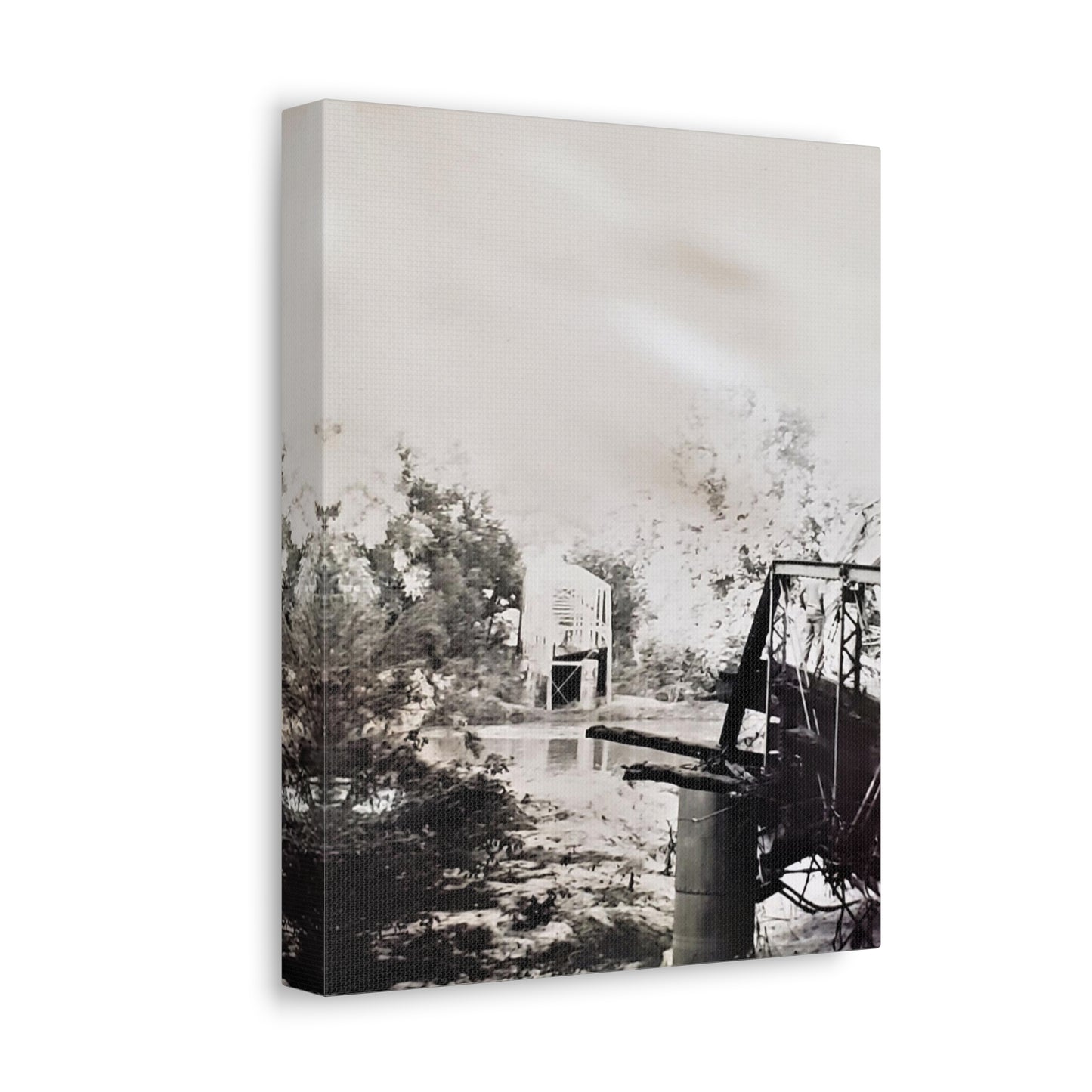 Bridge Stretched Canvas