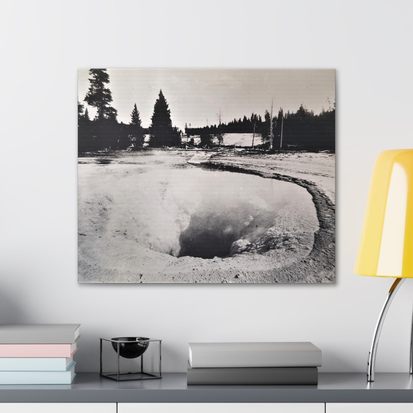 Morning Glory Pool Yellowstone Canvas Gallery Wraps