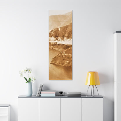 San Gabriel Dirt Fill Dam #1 Canvas Gallery Wraps Printify