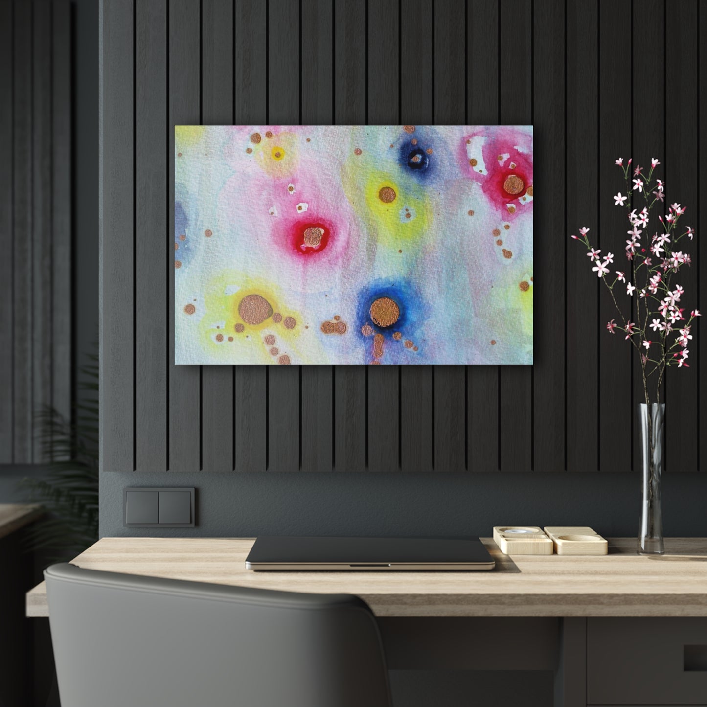 Raining Blooms Acrylic Prints