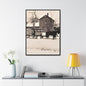 Milk Man Gallery Canvas Wraps Vertical Frame 30″ x 40″ 1.25" Black