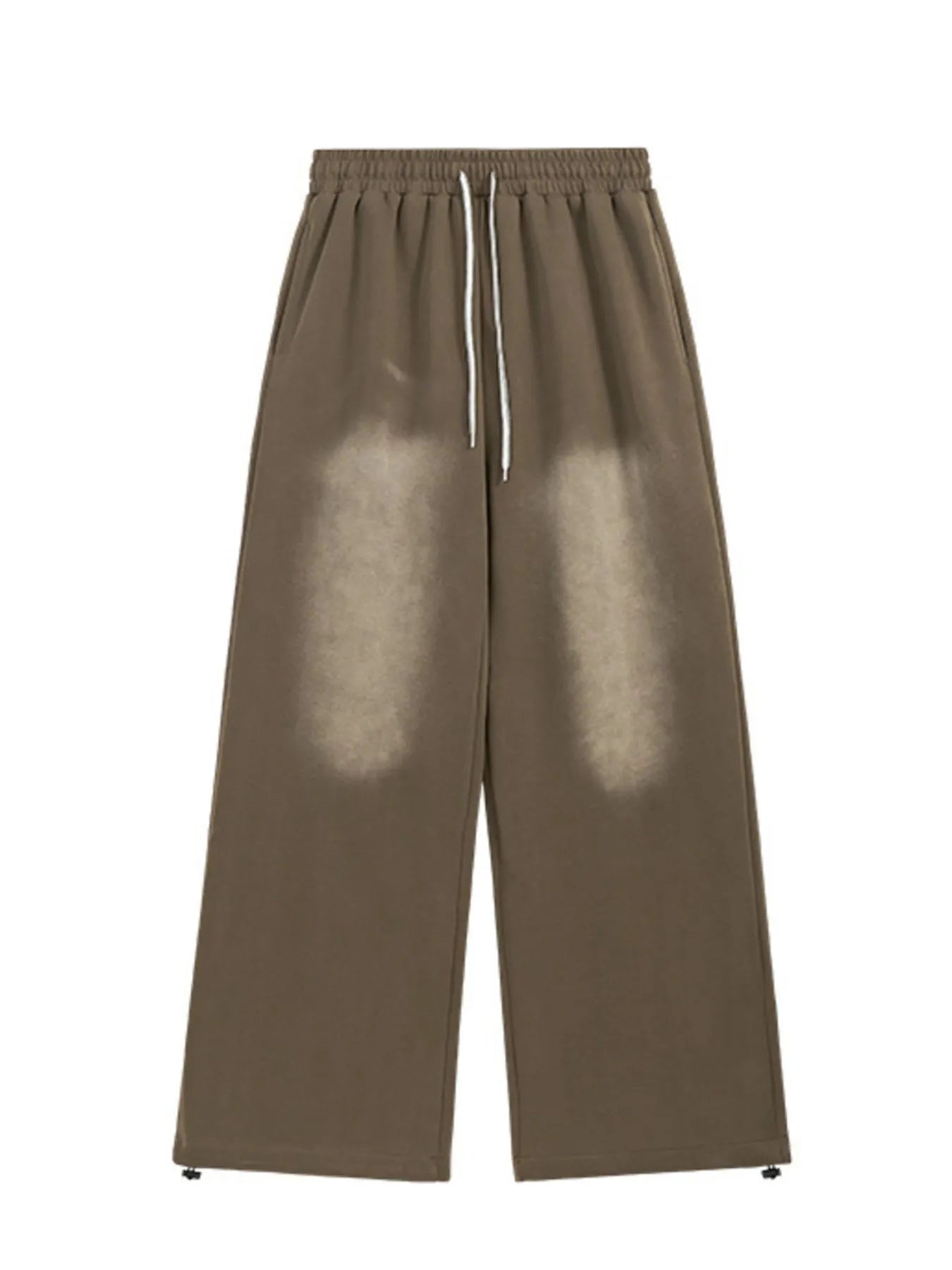 Men's Drawstring Wide Leg Comfort Pants - -