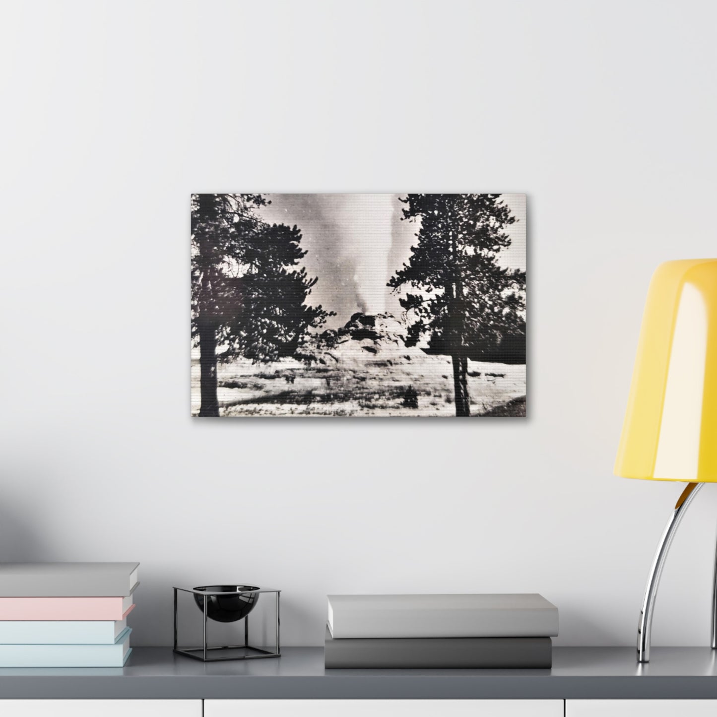 Castle Geyser Yellowstone Canvas Gallery Wraps