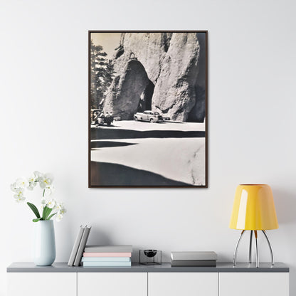 At the Needles Gallery Canvas Wraps Vertical Frame 30″ x 40″ Premium Gallery Wraps (1.25″) Walnut