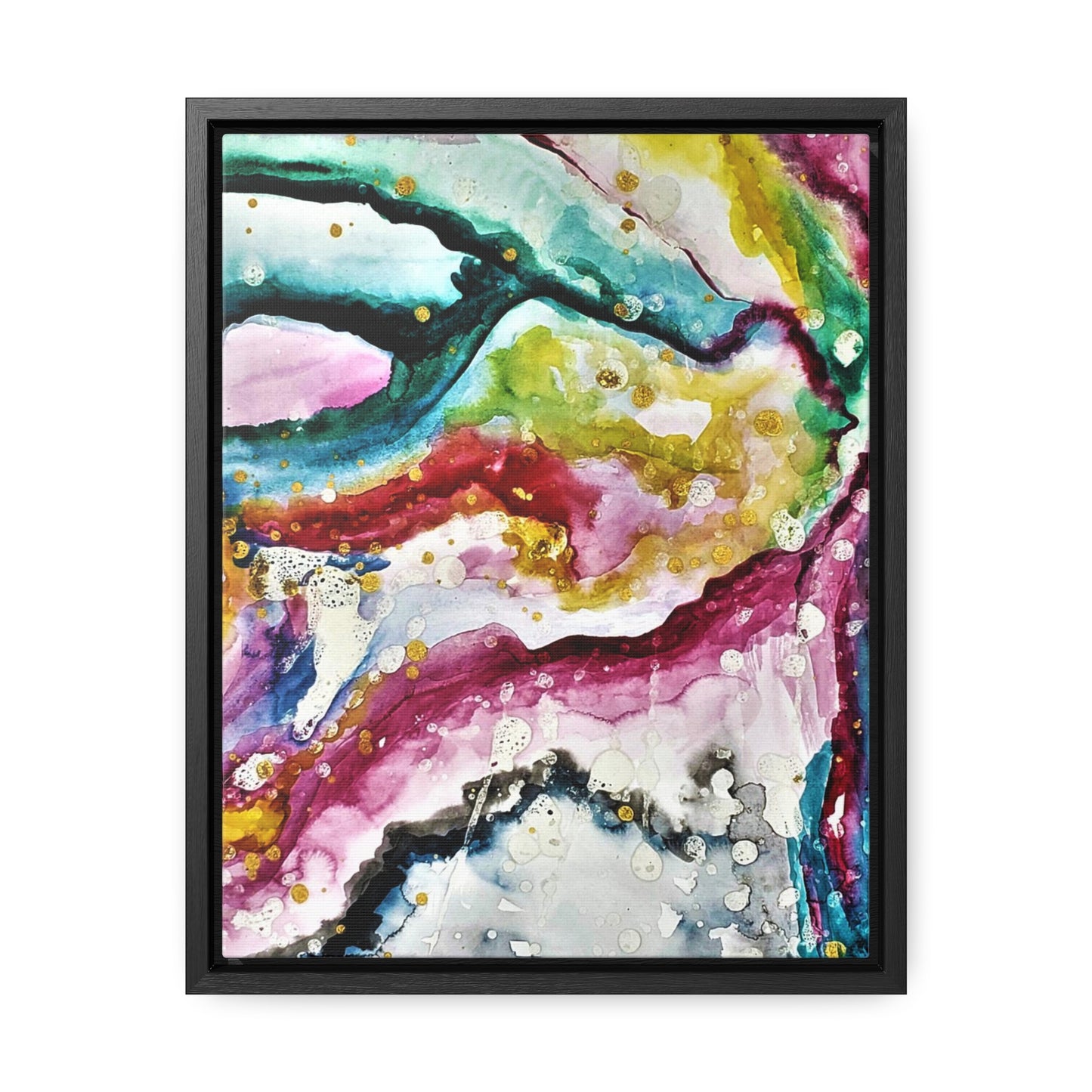 Cosmic Face Gallery Canvas Wraps, Vertical Frame