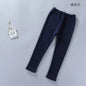 Girls Cotton Candy Color Pants navy blue