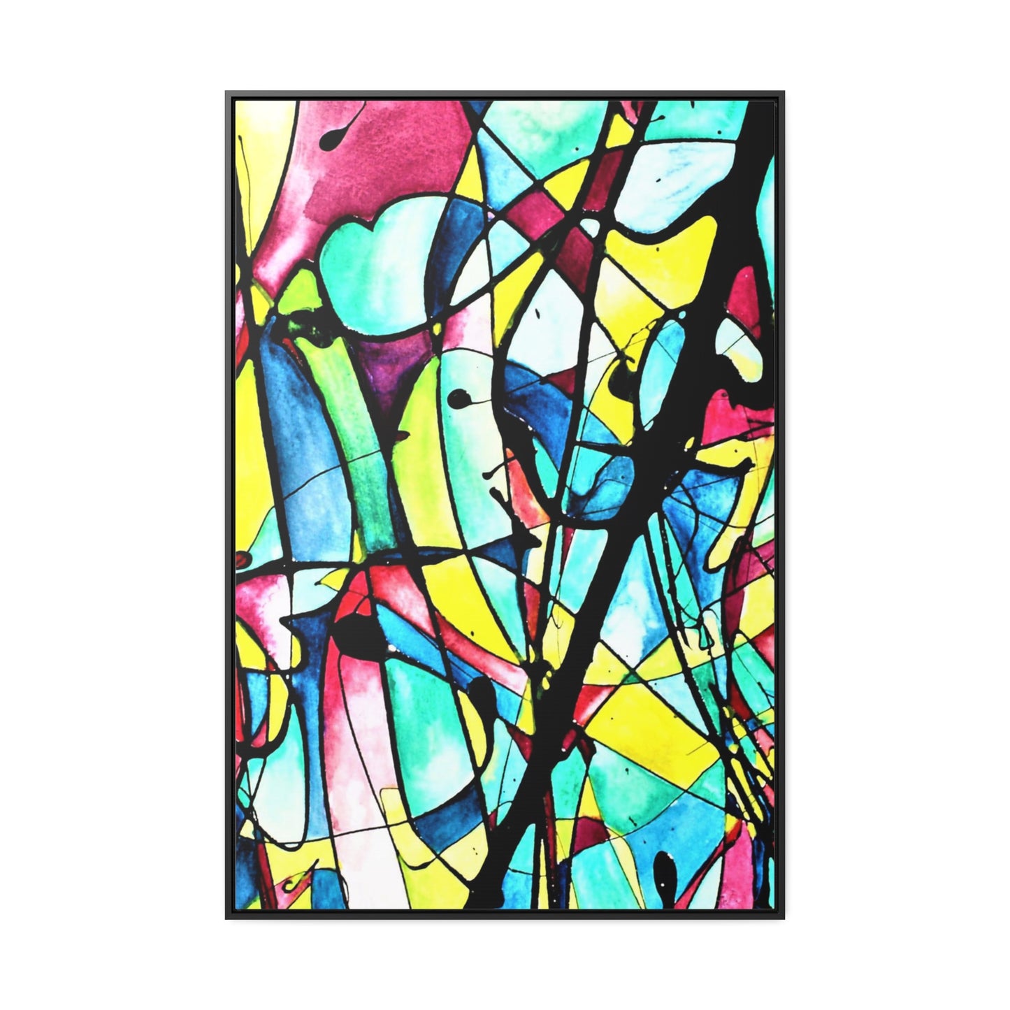 Alien Lady Gallery Canvas Wraps, Vertical Frame