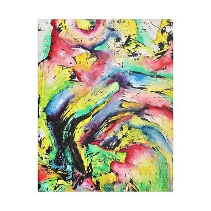 Vortex Satin Canvas, Stretched 11″ x 14″ (Vertical) 1.5"