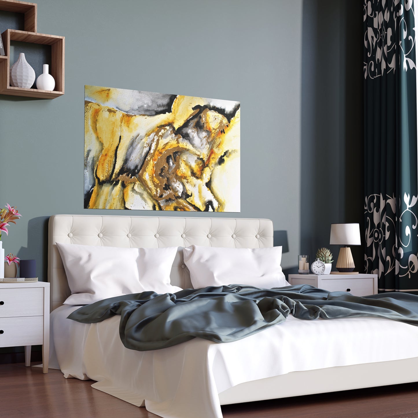 Tiger Stripe Silk Posters