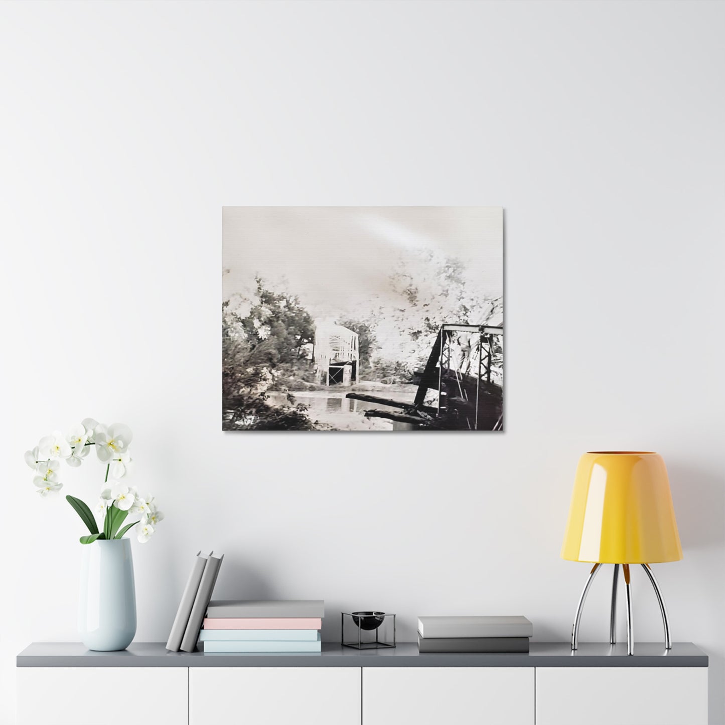 Bridge Stretched Canvas