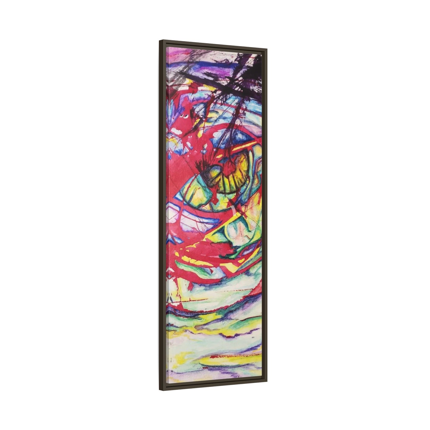 The Eye Framed Art Print - Kia Day Design