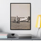 Army Pursuit Plane Ames Airport 1939 Gallery Canvas Wraps Vertical Frame 18″ x 24″ Premium Gallery Wraps (1.25″) Black