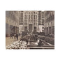 Rockefeller Plaza Satin Canvas Stretched 14″ x 11″ (Horizontal) 1.5"