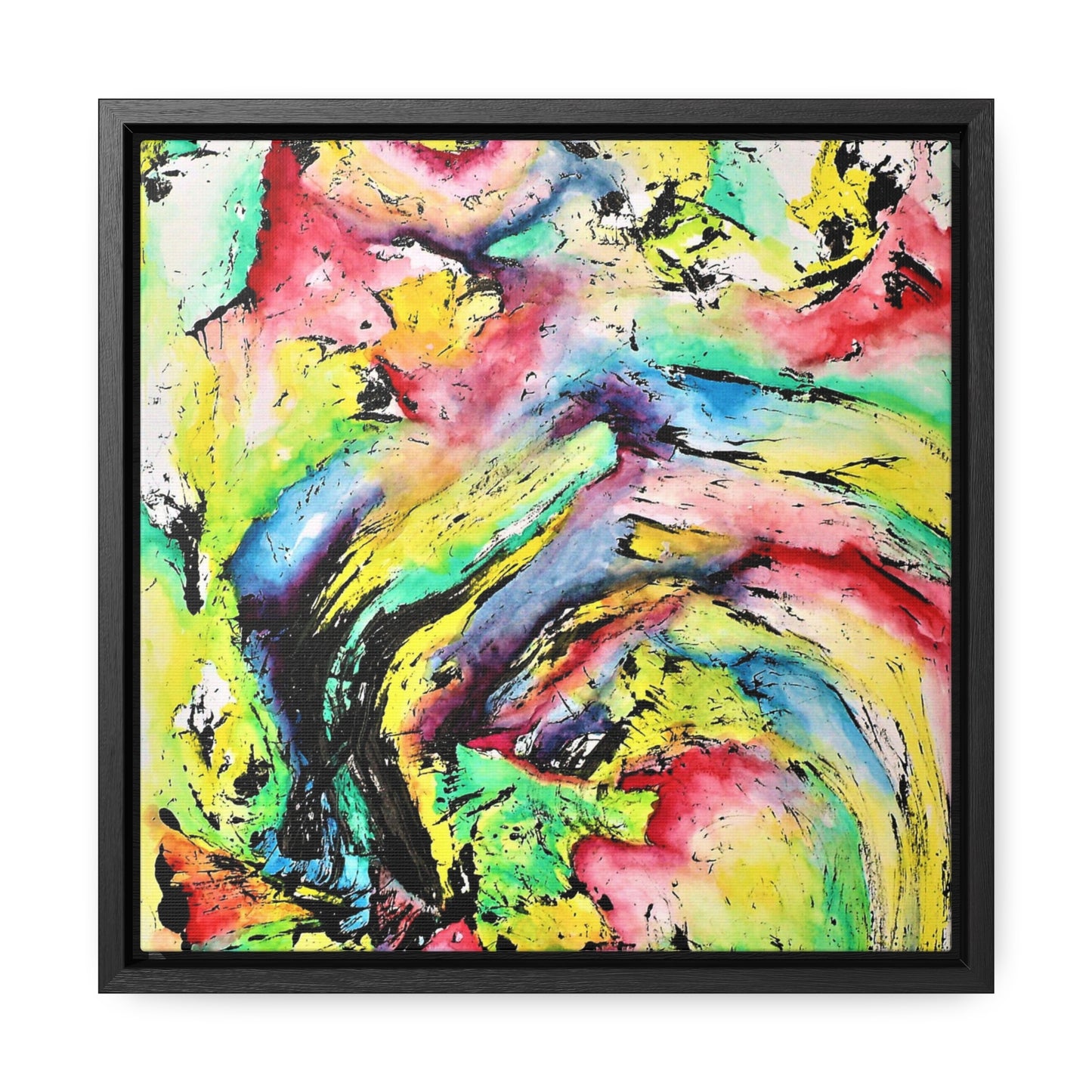 Vortex Gallery Canvas Wraps, Square Frame