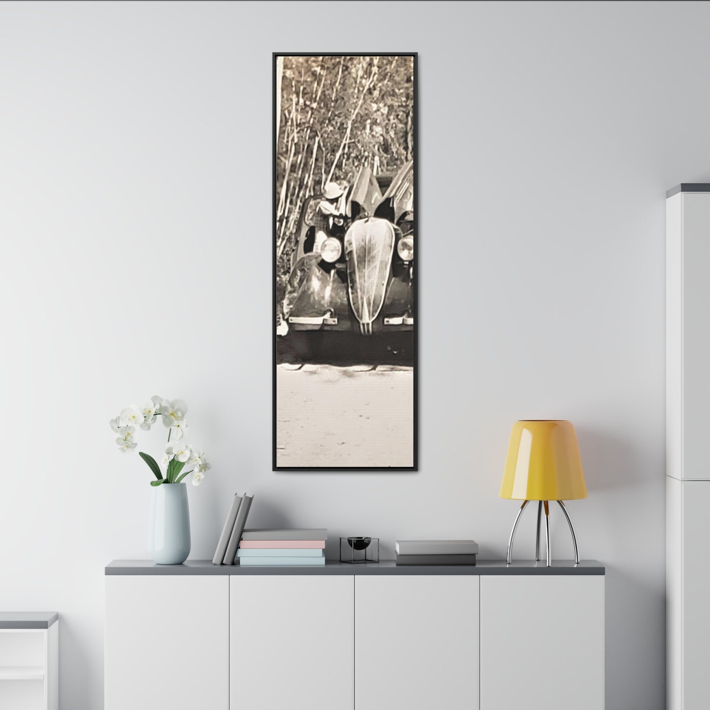 After The Black Hills 1939 Gallery Canvas Wraps, Vertical Frame