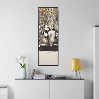 After The Black Hills 1939 Gallery Canvas Wraps Vertical Frame 20″ x 60″ Premium Gallery Wraps (1.25″) Black