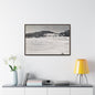 Mammoth Hot Springs Yellowstone Gallery Canvas Wraps Horizontal Frame 36″ x 24″ Walnut Premium Gallery Wraps (1.25″)