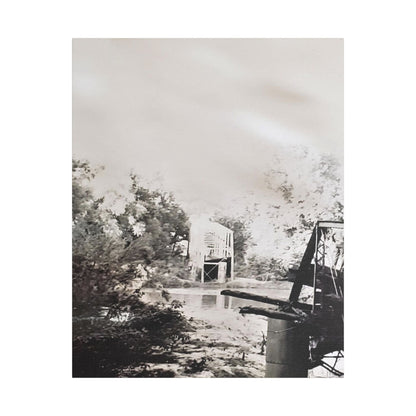 Bridge Satin Canvas Stretched 24" x 30" (Vertical) 1.5"