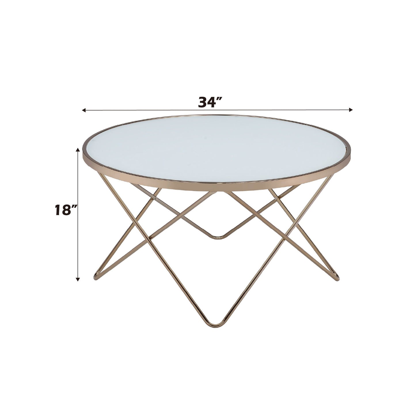 Valora - Glass Coffee Table - - Coffee Tables